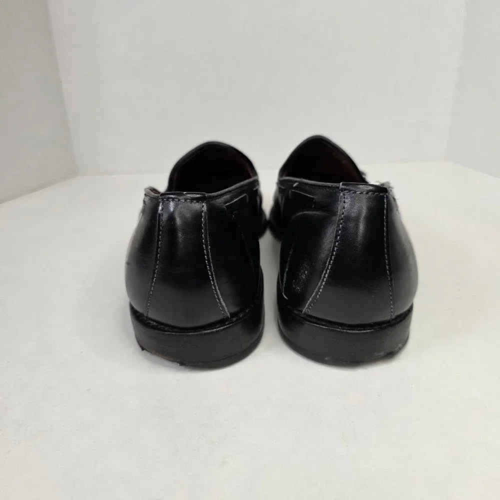 Allen Edmonds Mens 10 D Grayson Tassel Loafer Black Leather Handcrafted USA 8217